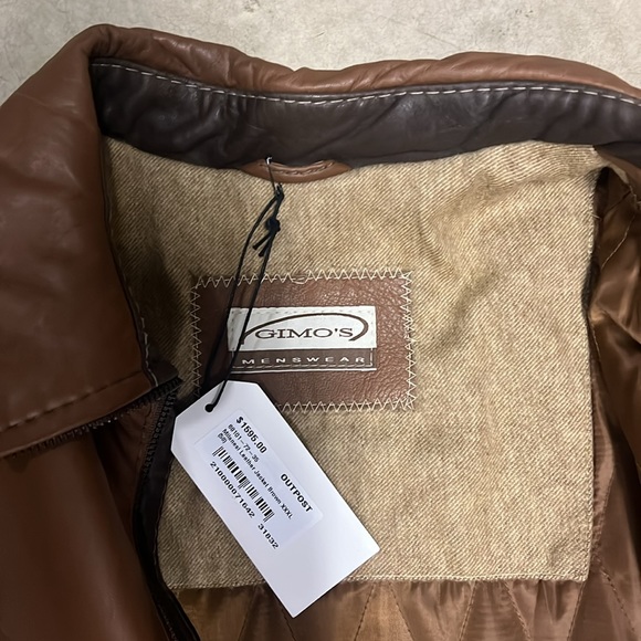 Gimo’s Lambskin Jacket - size 3XL 58 IT - Picture 3 of 8